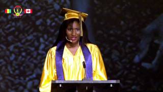 Talent showSaran BahMiss Guinée Canada 2014 [upl. by Nevets]