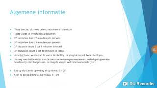 Examen gesprekken voeren 2F en 3F [upl. by Bail]