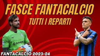 FASCE FANTACALCIO 202324 COMPLETE  Guida allAsta del Fantacalcio 202324 [upl. by Natica]