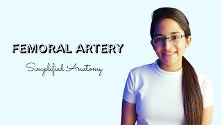 FEMORAL ARTERY  ANATOMY  SIMPLIFIED [upl. by Ssac]