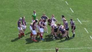 West Chester Univ Rams vs Harrisburg Womens Club Rugby 4182015 [upl. by Niwled724]