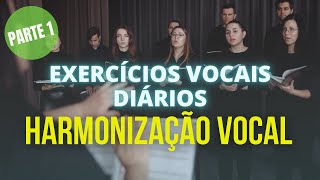 EXERCÍCIOS VOCAIS DIÁRIOS PARA SEGUNDA VOZ  Harmonização Vocal [upl. by Skolnik]