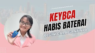 CARA GANTI KEYBCA KARENA HABIS BATERAI [upl. by Bowe]