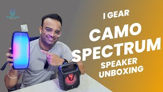 iGear Camo amp Spectrum Bluetooth Speaker Unleash the Sound with Mick and Dynamic Lighting 🎶🔊📸quot [upl. by Patnode285]