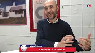 Mauro Esteban Cambios en las jubilaciones [upl. by Etka863]