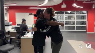 We’re always connected Woman donates kidney to man she met at her local gym [upl. by Hekker375]