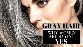 WHY WOMEN ARE SAYING YES TO GRAY HAIR  Nikol Johnson [upl. by Neveda]