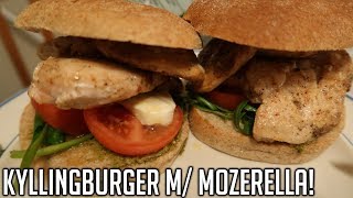 KYLLINGBURGER MED MOZERELLA amp PESTO [upl. by Kamillah]