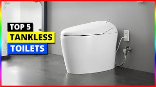 Top 5 Best Tankless toilets in 2024 [upl. by Crain]