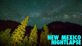 Beautiful New Mexico Time Lapse  Night Lapse  Stars Fires Milky Way [upl. by Assilen46]