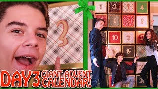 GIANT Advent Calendar Day 3 Christmas Countdown 2017 [upl. by Kaile427]