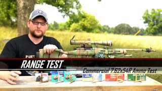 Commercial 762X54R Ammo Test [upl. by Idola]