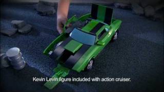 Ben 10 Alien Force Kevin Levins Action Cruiser [upl. by Nniuqal]