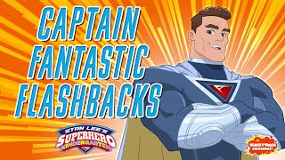 Every Captain Fantastic Flashback  Stan Lees Superhero Kindergarten Compilation [upl. by Itsim]