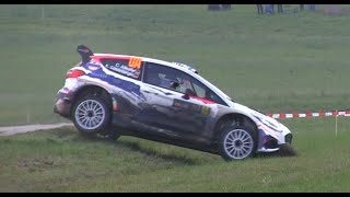 2 Central European Rally WRC 18102024  Crash and action část 2 [upl. by Ysiad]