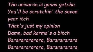 Ida Maria Bad Karma Lyrics [upl. by Atteinotna]