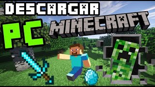 COMO DESCARGAR MINECRAFT GRATIS EN PC [upl. by Lindbom]