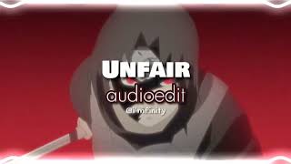 Unfair  The Neighborhood edit audio [upl. by Claudelle]