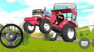 Indian Tractor Trolley Game Indian Tractor Simulator Game New Indian Tractor Android Gameplay 63 [upl. by Ardnuahc]