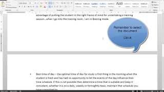 Word 20132010 2007 How to control paragraphs and bullet points [upl. by Nancee]