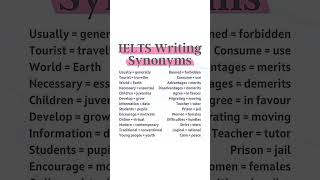 IELTS SynonymsEasy to learn ILETS synonyms ytshorts english viral fyp 1000subscriber 1mviews [upl. by Briano712]