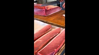 Watch 10000 Giant Bluefin Tuna Carved into Otoro Chutoro amp Akami [upl. by Assyli]