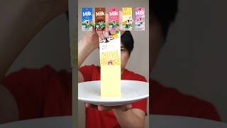 EATING JELLY FROM VARIOUS LOCAL MILK asmr mukbang [upl. by Illom]