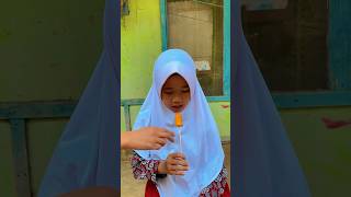 Bocil makan sosis diy kreatif viral art craft [upl. by Ycniuqal]