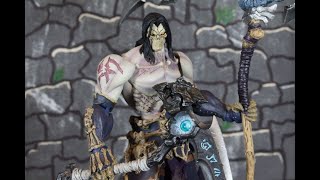 DEMON FLAME X COSER TOYS ABYSS KNIGHT  Darksiders DEATH action figure review [upl. by Vtarj556]