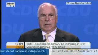 Helmut Kohl  Rede 20 Jahre Deutsche Einheit 1 [upl. by Russia]