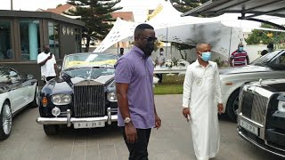 exclusive SARKODIE TOURS DR OSEI KWAME DESPITES MANSION [upl. by Aicilic]