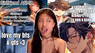 My ASMR Boyfriends amp Girlfriends are Scaring Me [upl. by Marga]