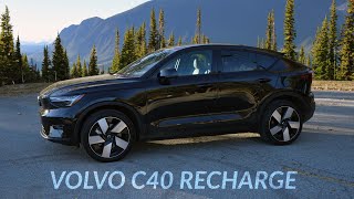 Volvo C40 Recharge Review  Quiet Fast and Beautiful [upl. by Ledba826]