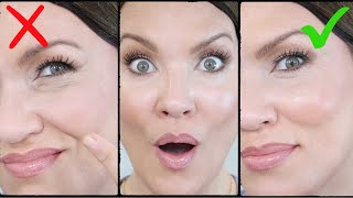 FINE LINES amp WRINKLES amp DRY CREPEY UNDER EYE SKIN is INSTANTLY BETTER with this Trick [upl. by Iba]