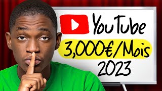 COMMENT MONÉTISER RAPIDEMENT SA CHAINE YOUTUBE EN 2023 [upl. by Neelahs]