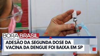 Apenas 27 das crianças tomaram 2ª dose da vacina da dengue em SP  Bora Brasil [upl. by Nisior]