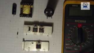 Learning Schematics and Testing Components power board of a Philips lcd monitor EADP43AF A [upl. by Desberg]