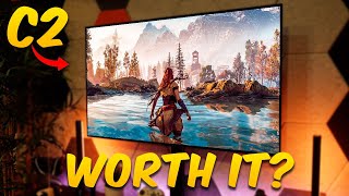 WRONG BUY LG C2 48quot OLED TV  1 Year Later HONEST Review 2023 [upl. by Tlihcox]