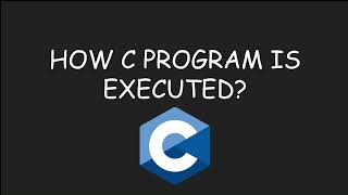 How C program is executed  Preprocessor Compiler Assembler Linker [upl. by Griffie]