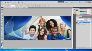 Photoshop Tutorial How to Make A Curved Selection With The Pen Tool [upl. by Odessa617]