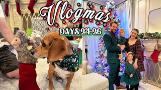 Vlogmas Day 2426  Merry Christmas Happy Holidays [upl. by Denver200]