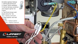 E1 and E2 Error Code on Girard Tankless Water Heater V1 [upl. by Retrak]