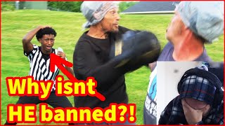 YouTuber Exploits Homeless People in Food Fight Challenge  Wretic Reacts [upl. by Ssac]