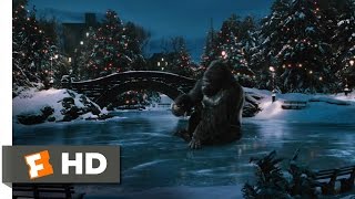 King Kong 710 Movie CLIP  Ice Skating in Central Park 2005 HD [upl. by Hgalehs]