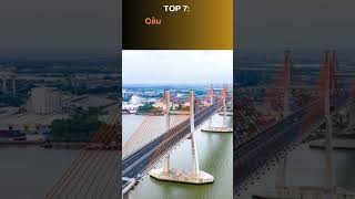 Top 10 cây cầu dài nhẩt VN [upl. by Adamski24]