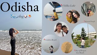 Odisha Vlog✈️  Jagarnath Puri Temple  Travel Vlog  Fun with Fam [upl. by Anneehs]