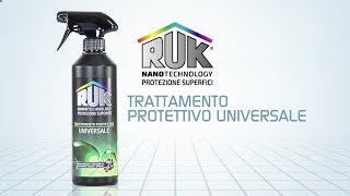 Ruk Nanotechnology  Trattamento Protettivo Universale [upl. by Nyasuh162]