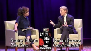 Ronan Farrow quotCatch and Killquot with Sunny Hostin [upl. by Albion548]