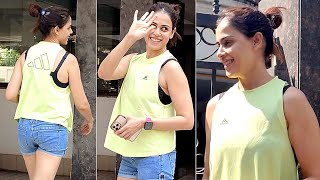 Genelia DSouza Latest STUNNING Looks In Short GYM Wear  Genelia DSouza Latest VideoDaily Culture [upl. by Inaej]