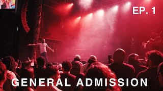 FIRST WEEK ON TOUR W BAS  The General Admission Vlog  Ep 1 [upl. by Laicram]